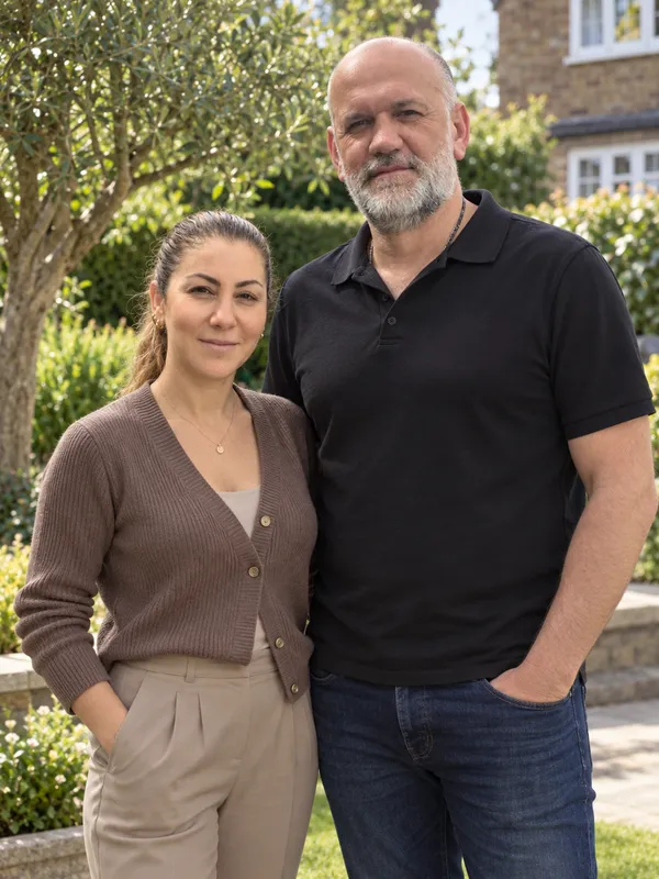 Lily and Peter, who own and run Mister Constructor